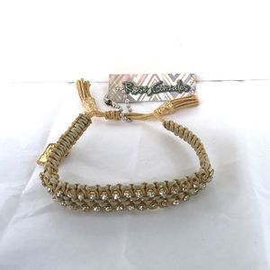 Rose Gonzales "Raquel" Woven Bracelet NEW